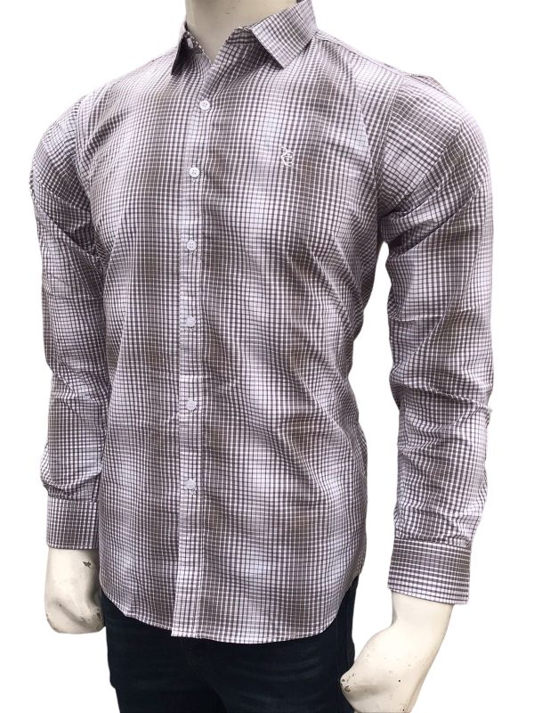 Check Casual Shirt - D0244 - Image 3