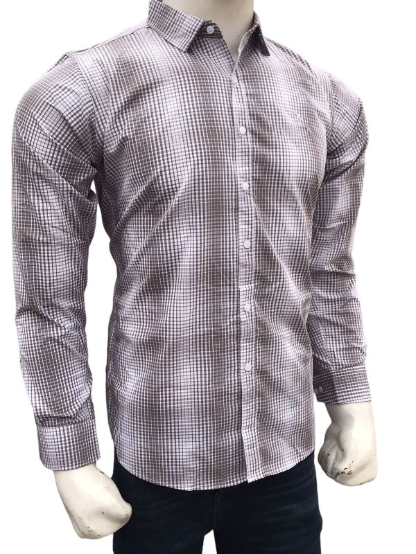 Check Casual Shirt - D0244 - Image 2