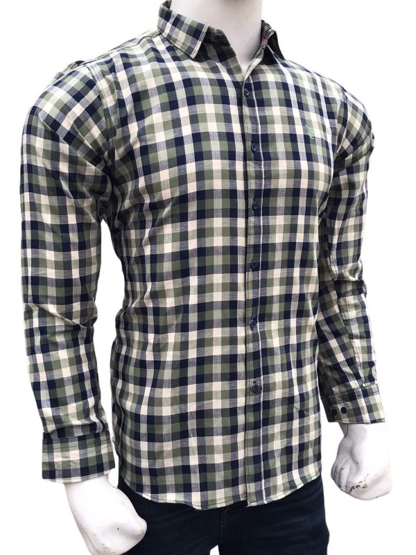 Check Casual Shirt - D0250 - Image 2