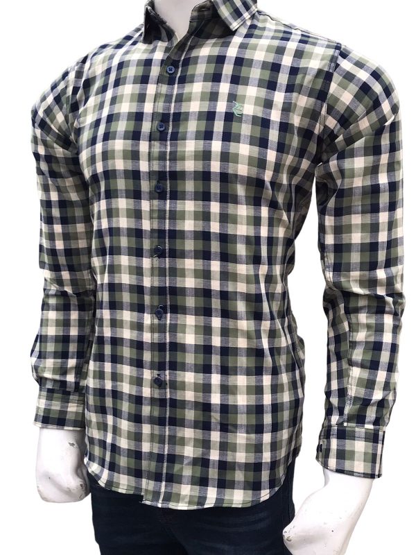 Check Casual Shirt - D0250 - Image 3