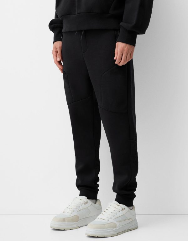 Bershka's Winter Technical Jogging Trousers - Image 3