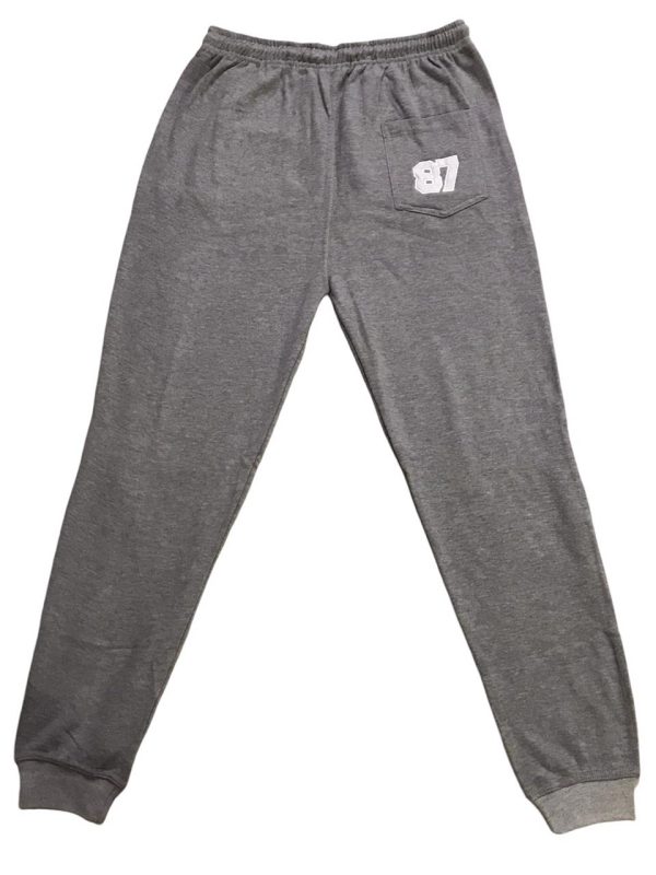 Light Grey Winter Sleeping Trousers for Men - Image 4
