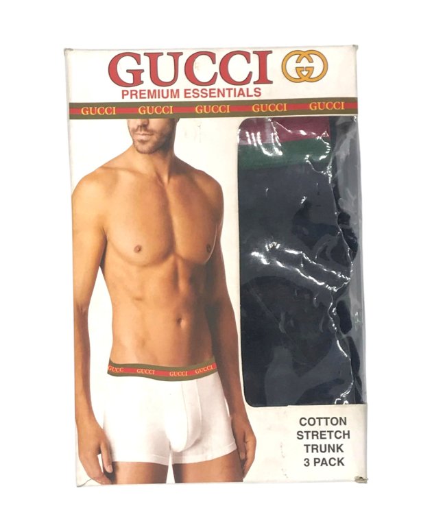 Gucci Boxers 3 Pack – Cotton Stretch Trunks for Men