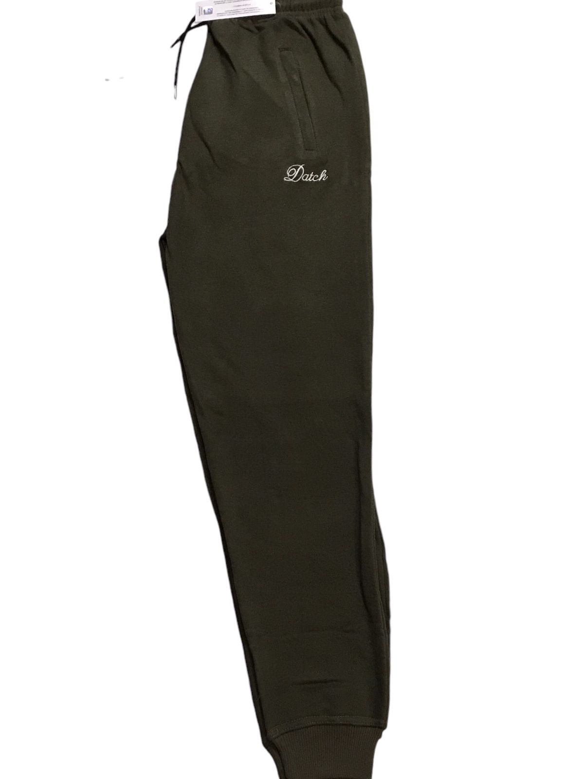 Olive Green Winter Sleeping Trousers for Men - Image 2