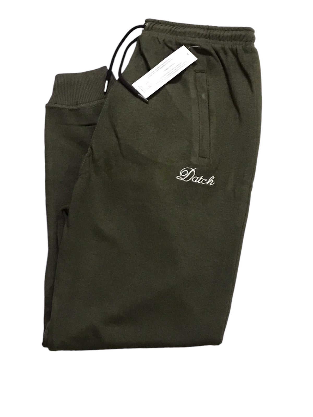 Olive Green Winter Sleeping Trousers for Men - Image 3