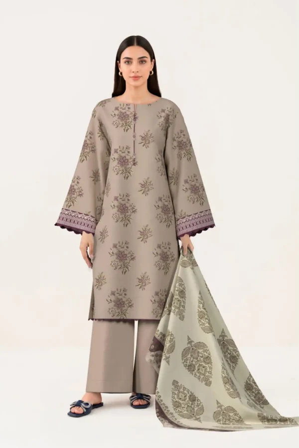 Unstitched lawn suit