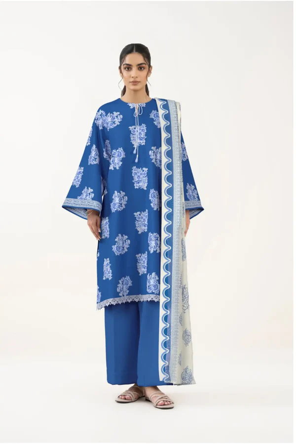 3 Piece Printed Lawn Suit