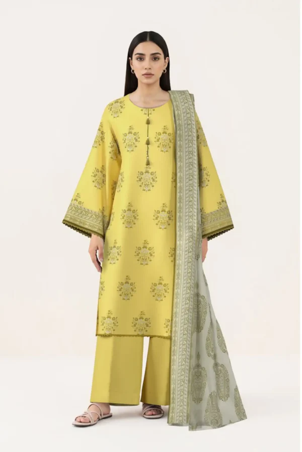 3 Piece Printed Lawn Suit