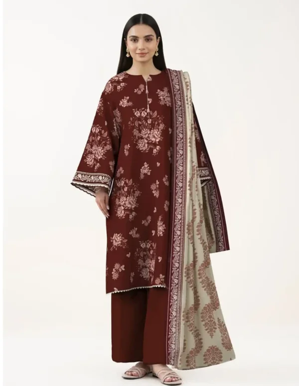 Summer Unstiched Lawn Suit