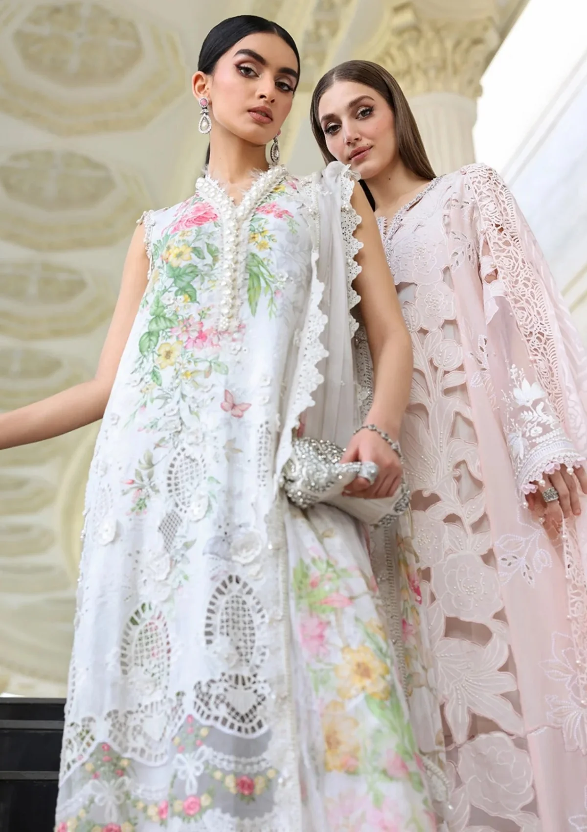 Maria B Lawn 26 D-03 Unstitched 3 Piece Lawn Suit Summer Collection