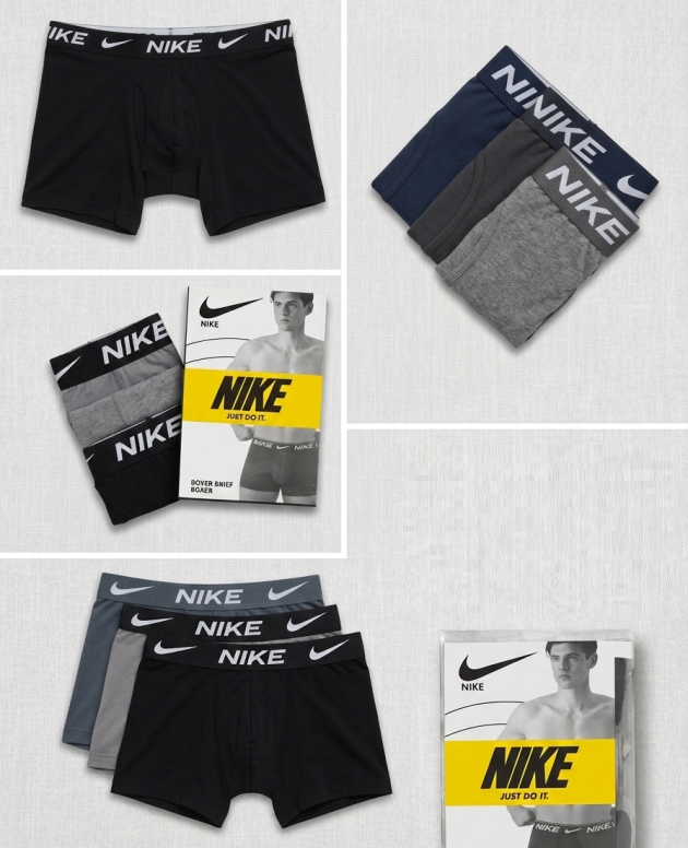 Nike boxer briefs pack of 3 - front view