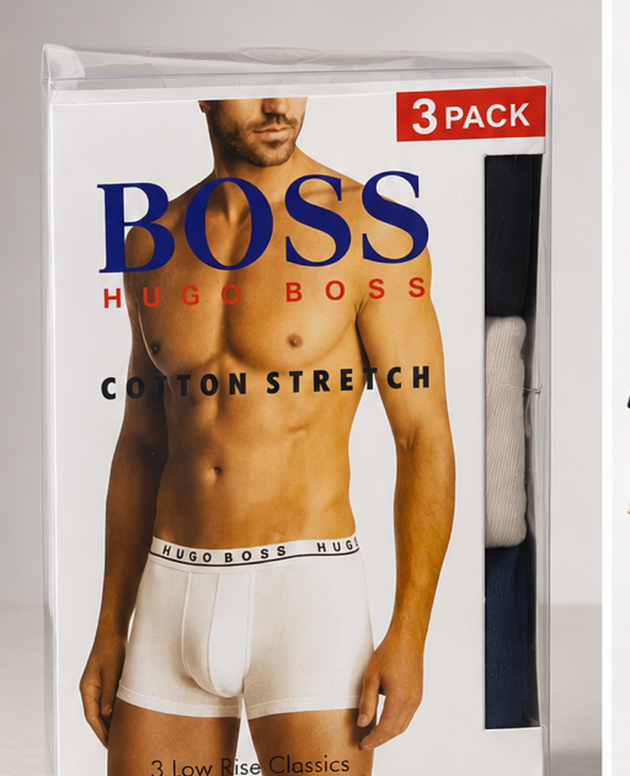 Hugo Boss boxers Pakistan pack of 3 original