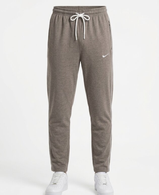 Men Trousers Online Pakistan – grey joggers front view