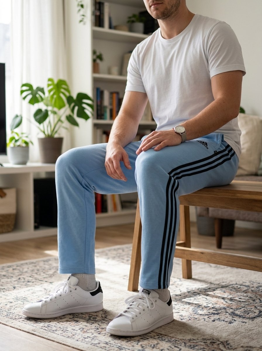 Adidas Trousers Pakistan – waistband and pocket detail